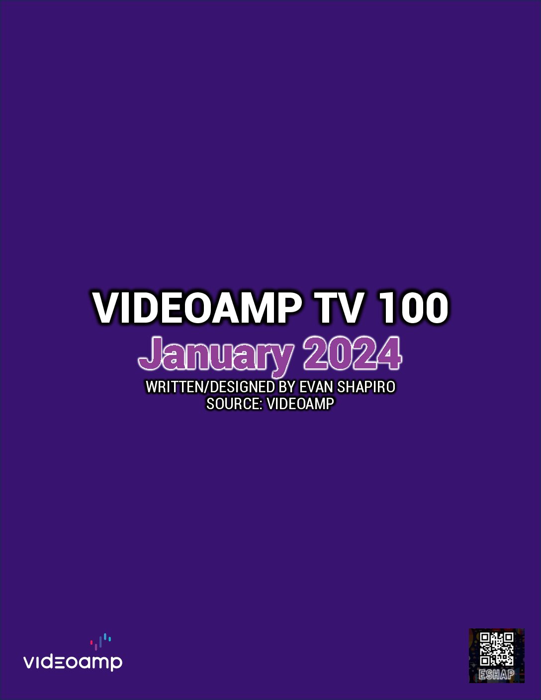 Cover image for The VideoAmp Top 100 January 2024